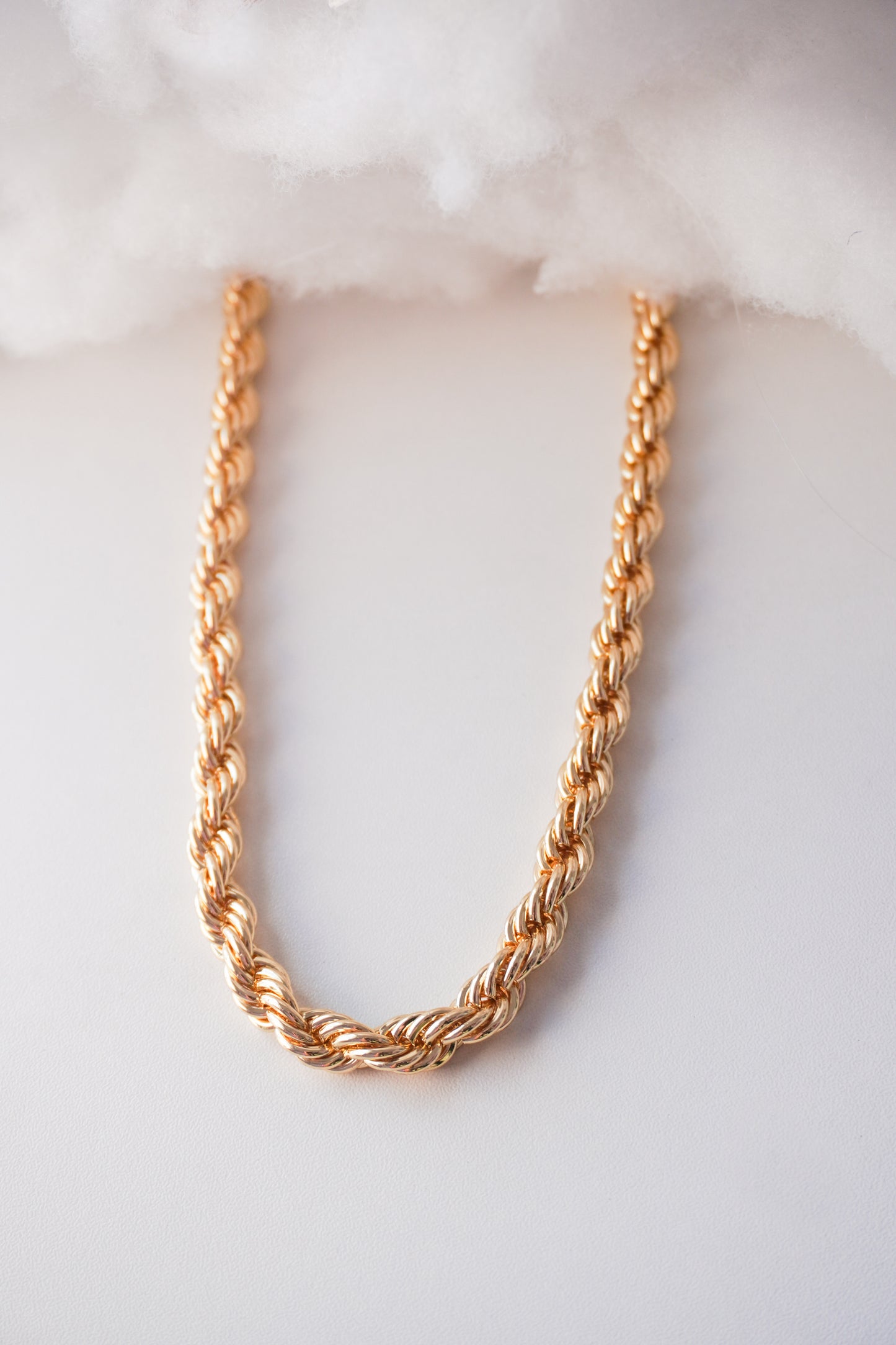 Cadena de Lazo Dorado | Disponible en 2 grosores
