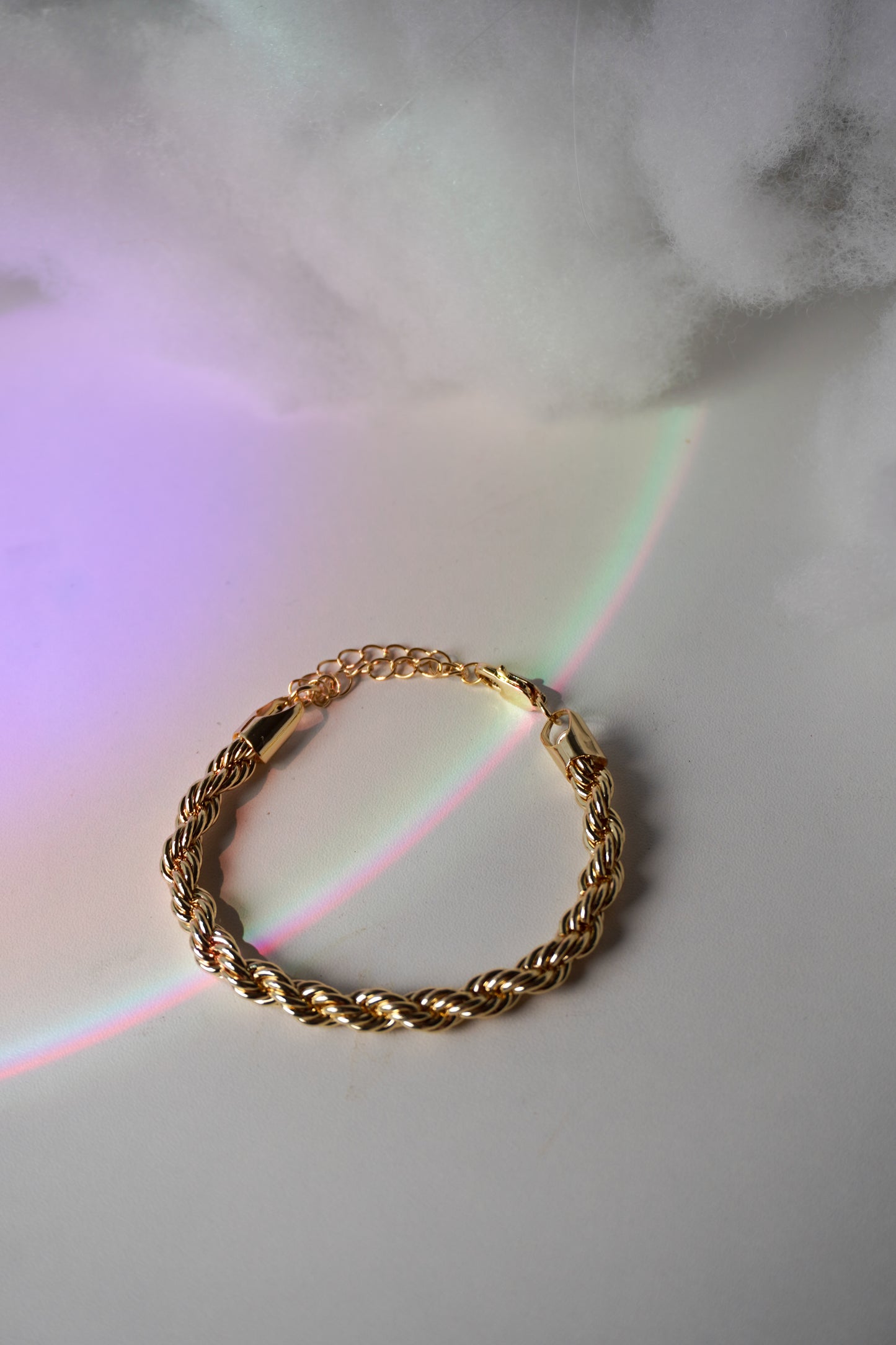 Pulsera de Lazo Dorado