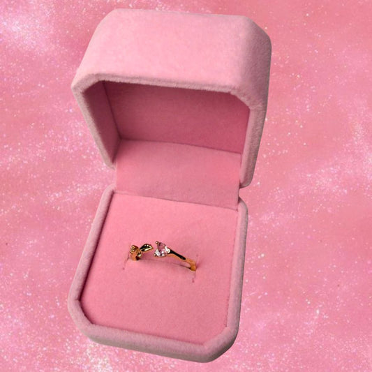 Anillo Corazón Rosé